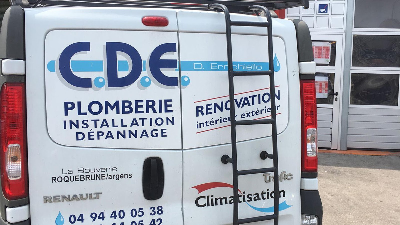 Logo de CDE plomberie/ rennovation allée Vaulongue